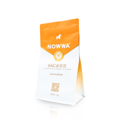 Custom Printing Eco-Friendly Compostable Matte Finished Flat Bottom Coffee Bag With Valve and Zipper