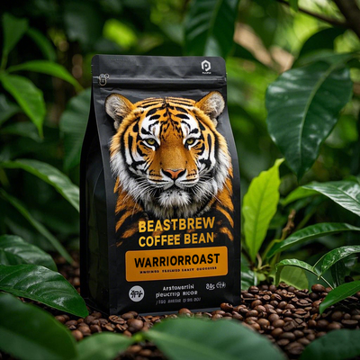 Digital Printed Custom Design 500g 1lb Coffee Powder Bag Coffee Bean Packaging Bag with Valve