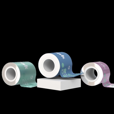 Custom Aluminum Foil Food Packaging Film Plastic Printed Laminated Packing Film Roll for Snack